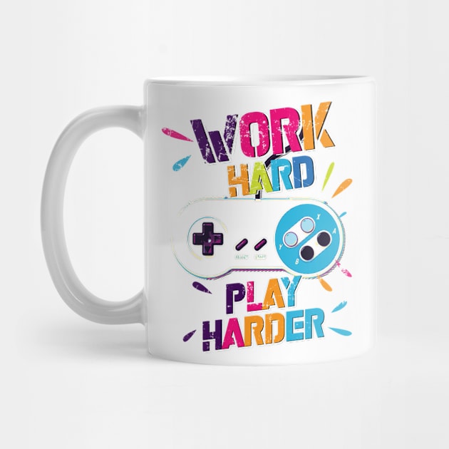 work harder play harder by ANIMEPEDIA